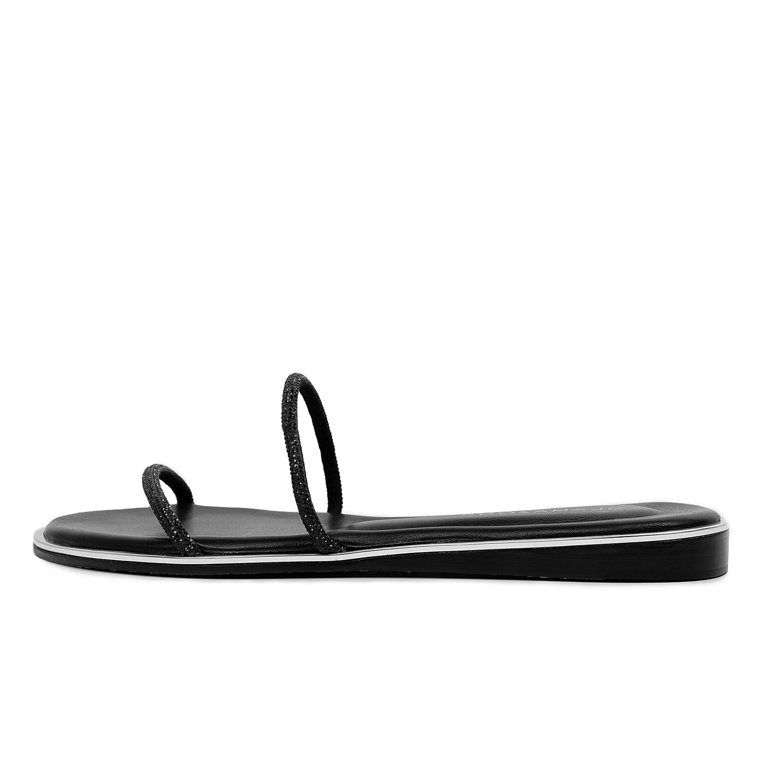Flat leather Sandals Sinialo - Glamazons